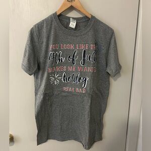 4th of July T-Shirt, Size M